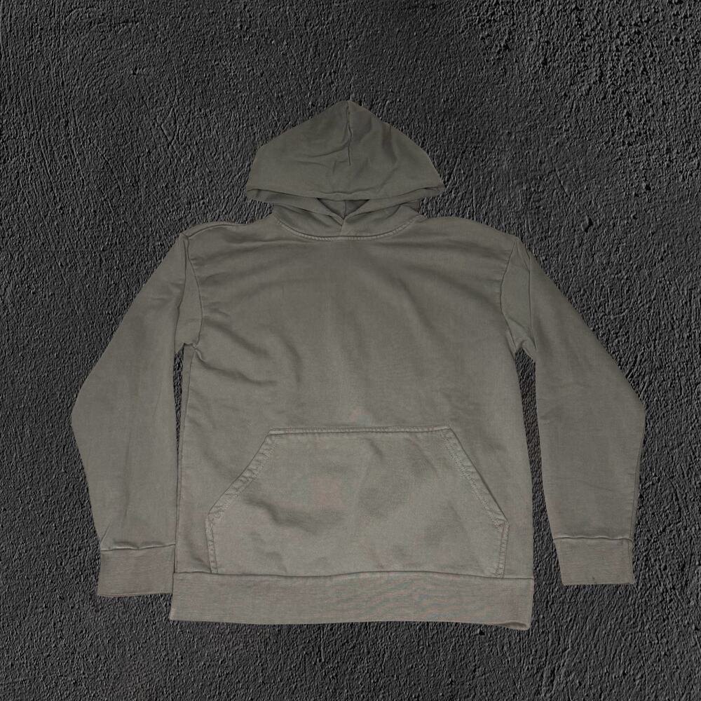 Mshd apparel grey heavyweight blank hoodie